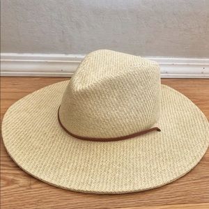 Madewell x Biltmore Widebrimmed straw fedora